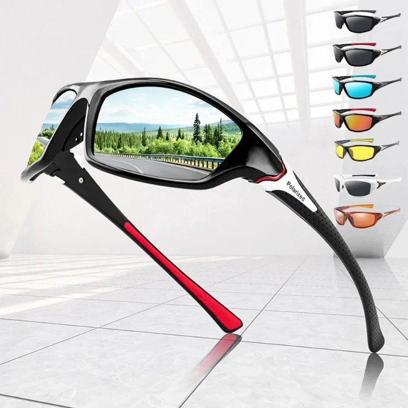 Outdoor Sport Glasses - ขี่จักรยานวิ่งแว่นตากันแดดกลางแจ้งผู้ชายผู้หญิง UV400 แว่นตากันแดดแว่นตาตกปลาแว่นตากีฬากลางแจ้ง