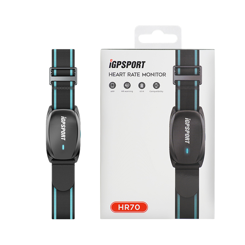 Outdoor Sport Activity - iGPSPORT เครื่องวัดอัตราการเต้นของหัวใจแบบสวมแขน 65 ชั่วโมง รุ่น HR70