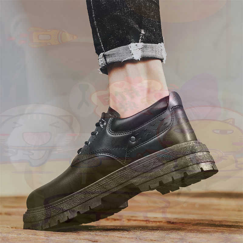 Outdoor Sport Use Class - Dark Natural หนังแฟชั่น Trainers เทนนิสรองเท้าผ้าใบผู้ชายรองเท้าแฟชั่นรองเท้าผ้าใบคุณภาพกีฬาราคาต่ําสุขภาพ