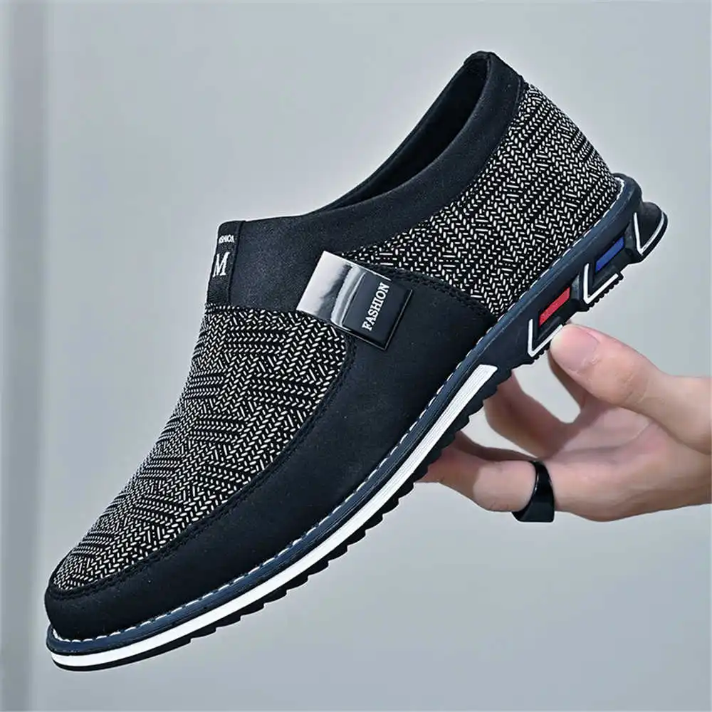 Outdoor Sport Use Class - สีน้ําเงินเข้ม 44-45 ฤดูร้อนรองเท้าขายเดิน Beige รองเท้าผ้าใบผู้ชาย Mens