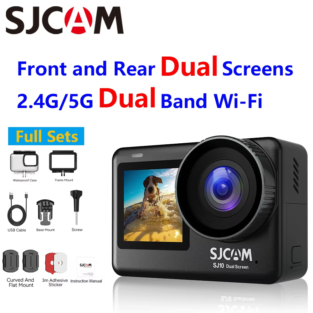 Outdoor Sport Live - กล้องแอคชั่น SJCAM SJ10 Pro Supersmooth 4K
