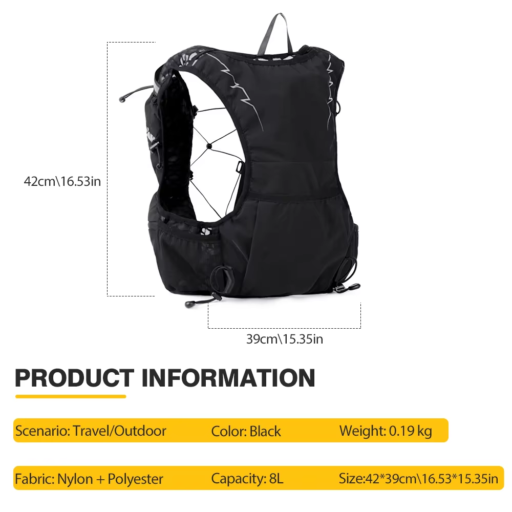 NEWBOLER กระเป๋าเป้สะพายหลังสำ - Trail Running Vest บทวิจารณ์และราคา