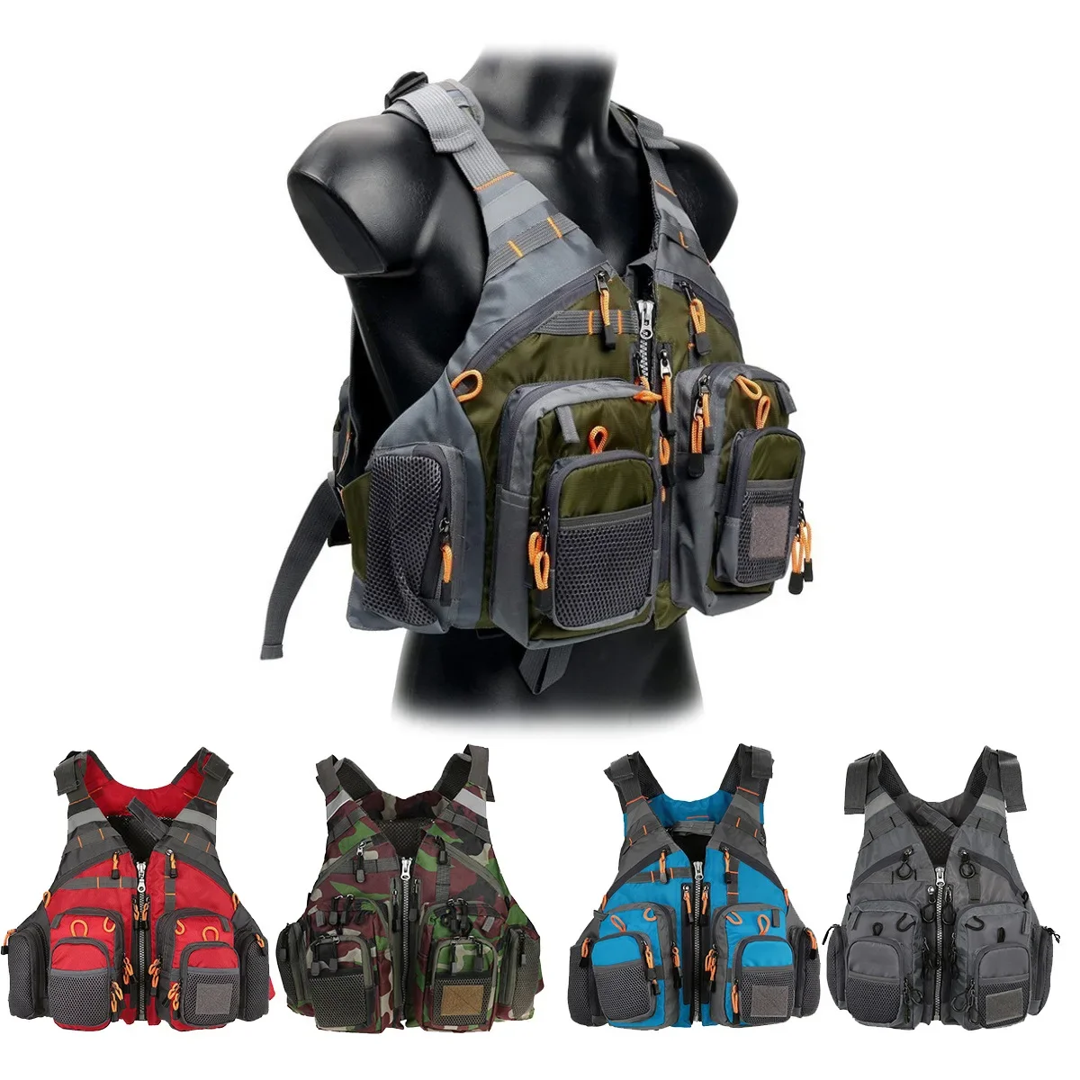 ปรับตกปลา Breathable หลายกระเป - Outdoor Sport Waterproof Jacket บทวิจารณ์และราคา