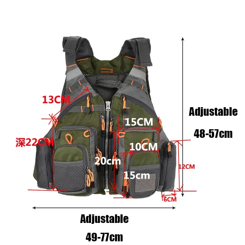 ปรับตกปลา Breathable หลายกระเป - Outdoor Sport Waterproof Jacket บทวิจารณ์และราคา