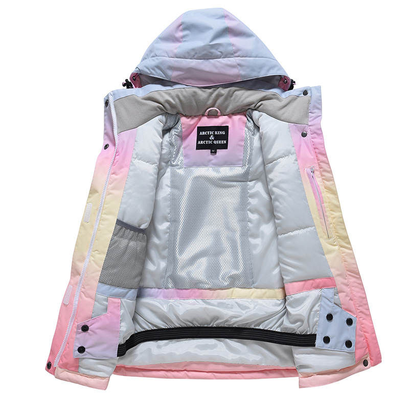 ชุดกันหนาวเด็กผู้หญิงแบบมีฮู้ด - Outdoor Sport Waterproof Jacket บทวิจารณ์และราคา