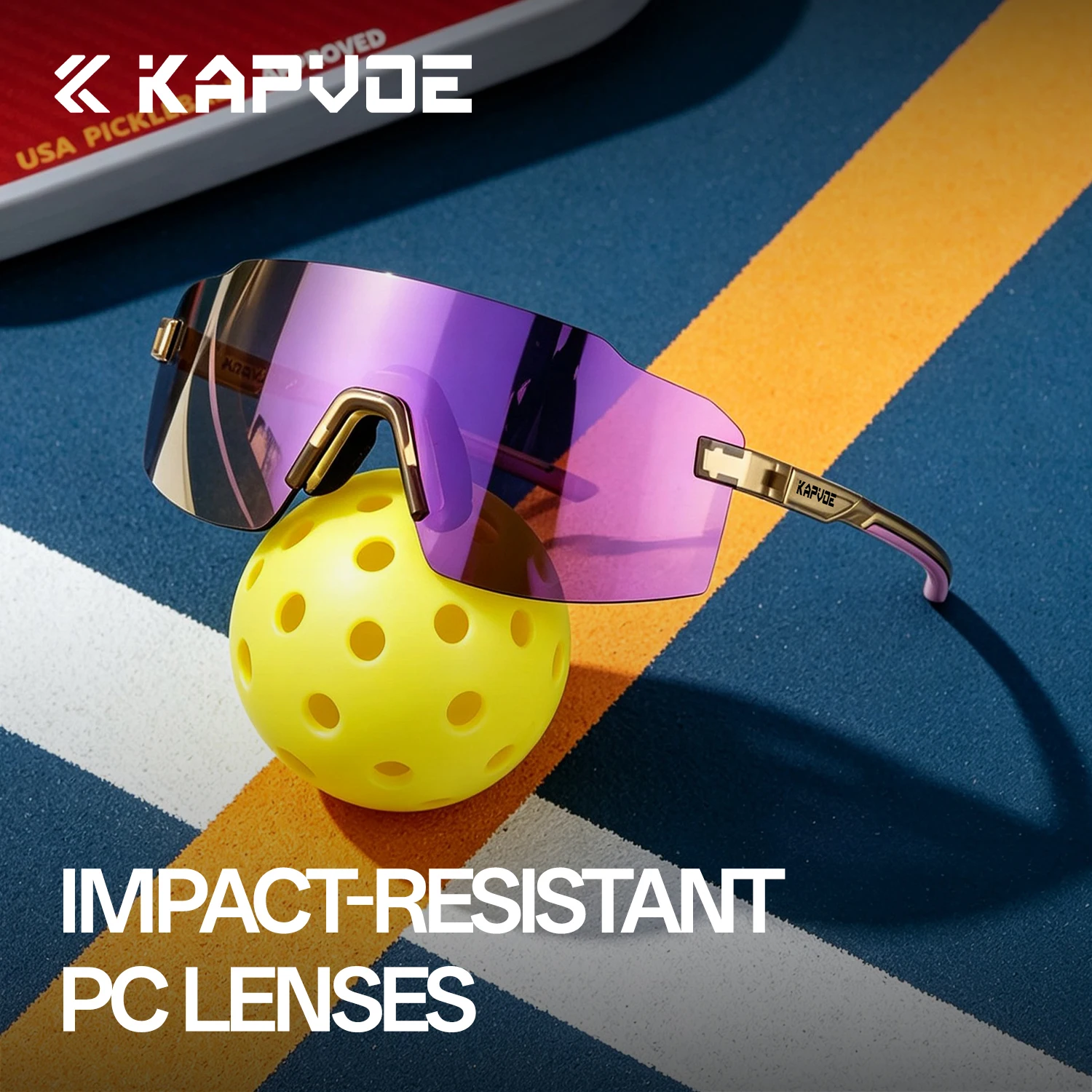 แว่นตา Kapvoe Pickleball UV400 - Outdoor Sport Glasses บทวิจารณ์และราคา