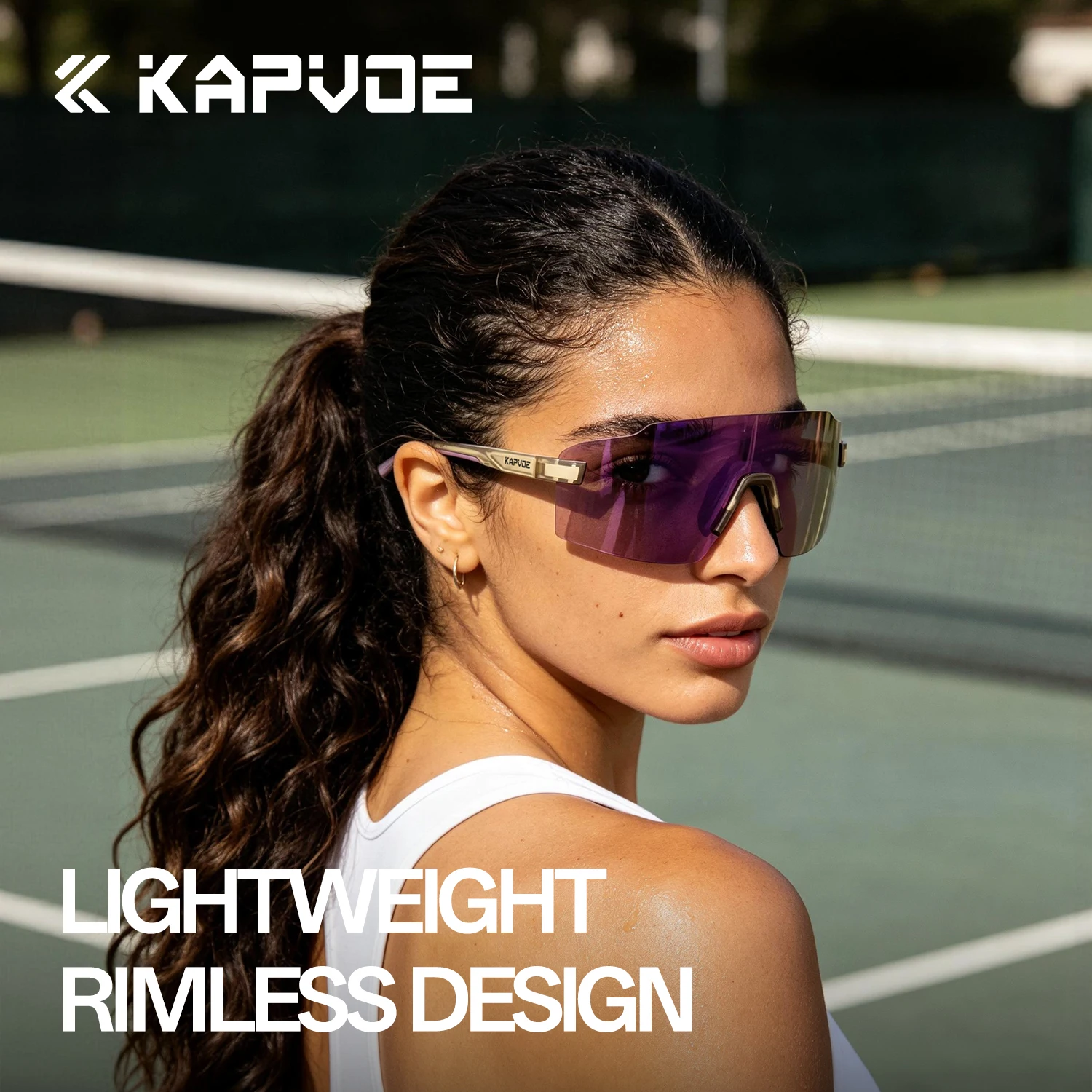 แว่นตา Kapvoe Pickleball UV400 - Outdoor Sport Glasses บทวิจารณ์และราคา