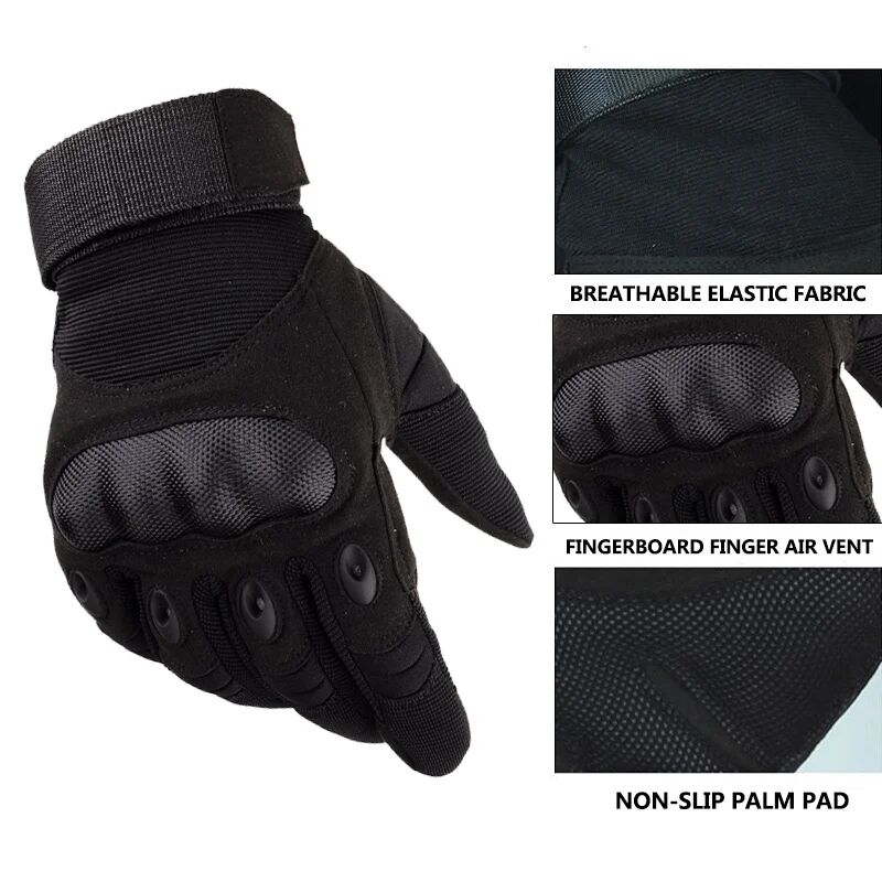Anti-Skid Full Finger ถุงมือยุ - Outdoor Sport Gloves บทวิจารณ์และราคา