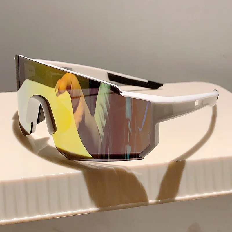 แว่นตากันแดดทรงโอเวอร์ไซส์สำหร - Outdoor Sport Glasses บทวิจารณ์และราคา