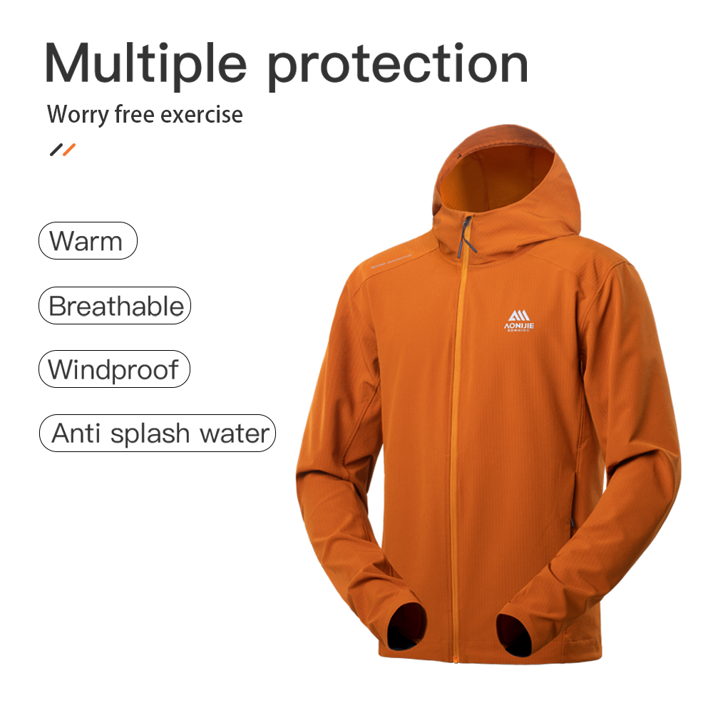 AONIJIE แจ็คเก็ตกันลมสำหรับผู้ - Outdoor Sport Waterproof Jacket บทวิจารณ์และราคา