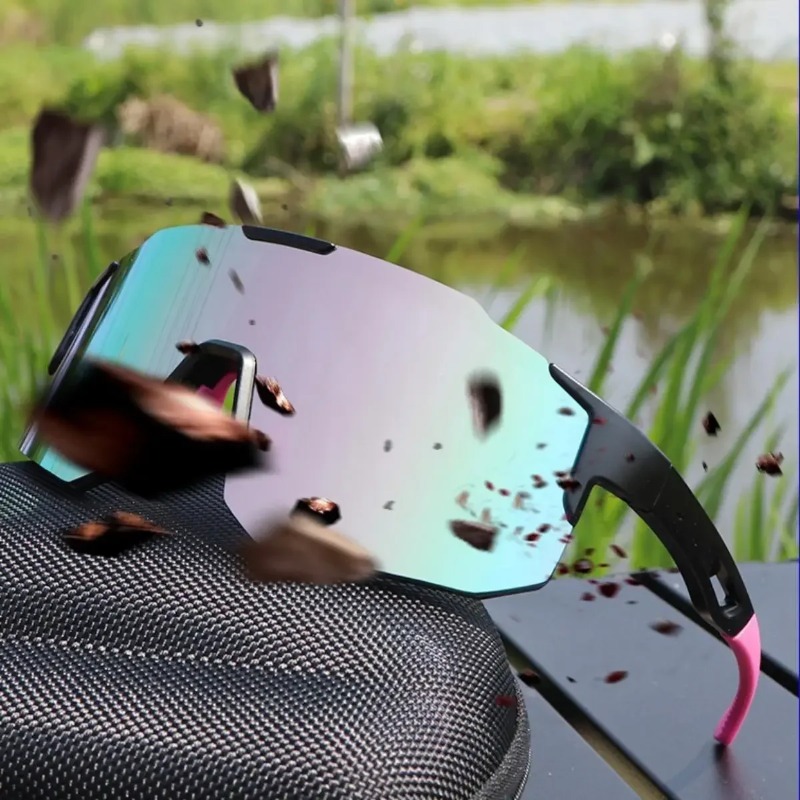 แว่นกันแดดทรงสี่เหลี่ยมกรอบใหญ - Outdoor Sport Glasses บทวิจารณ์และราคา