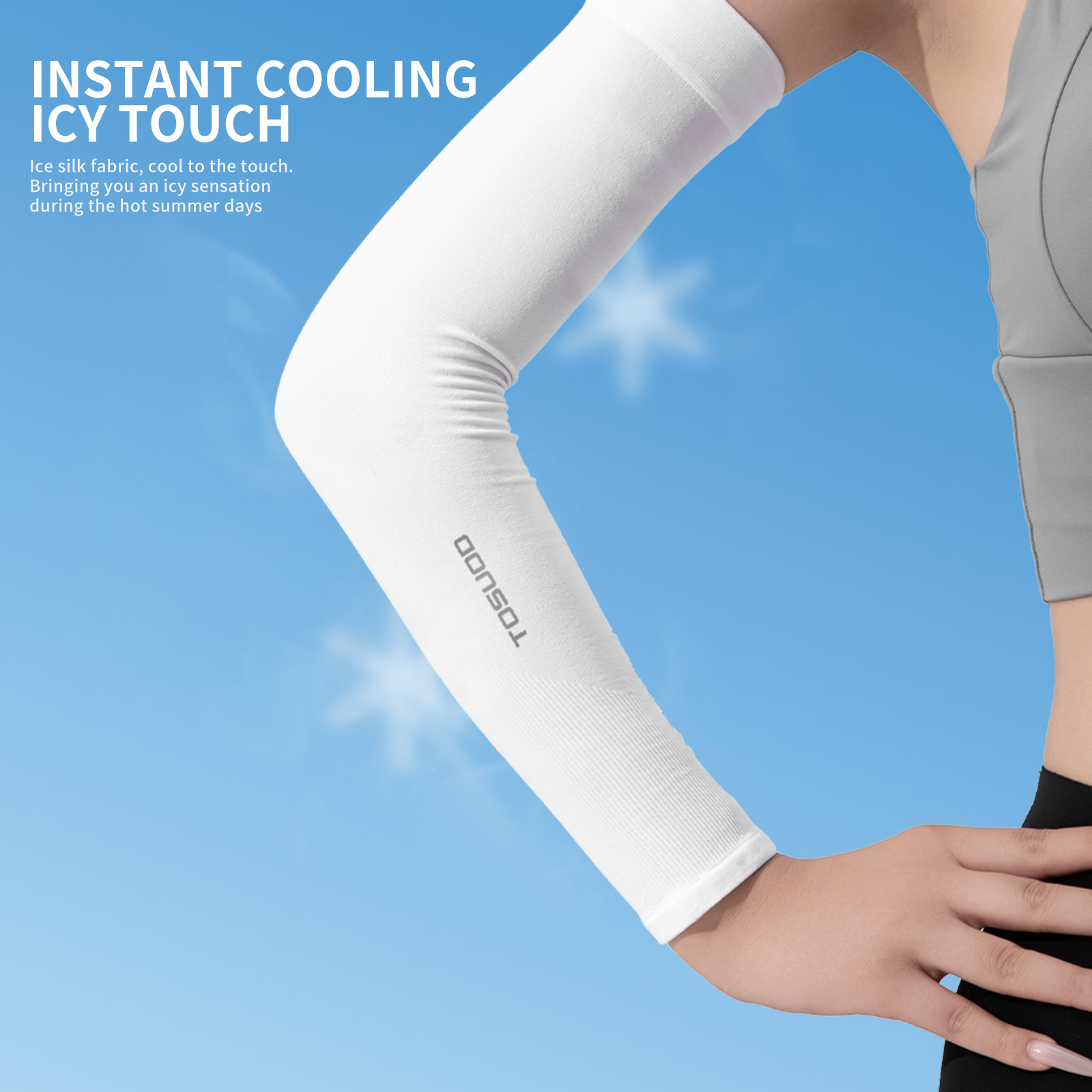 ปลอกแขนจักรยาน TOSUOD ผ้าไอซ์ซ - Outdoor Sport Activity บทวิจารณ์และราคา