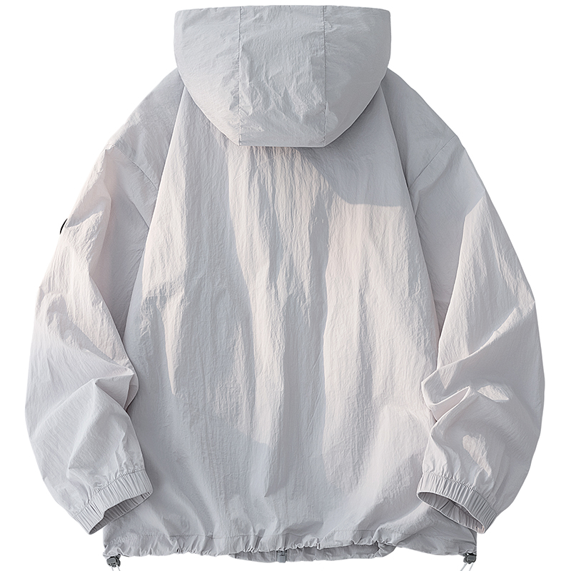 UPF50+ เสื้อแจ็คเก็ตกันแดดแบบม - Outdoor Sport Windbreaker บทวิจารณ์และราคา