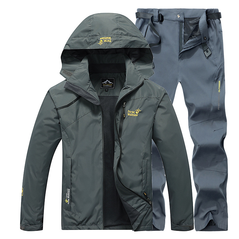 ชุดตกปลากันน้ำระบายอากาศได้ดีท - Outdoor Sport Windbreaker บทวิจารณ์และราคา