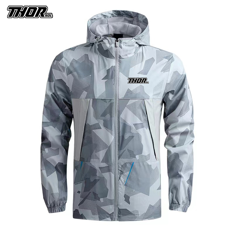 THORSOLกลางแจ้งผู้ชายWindproof - Outdoor Sport Windbreaker บทวิจารณ์และราคา