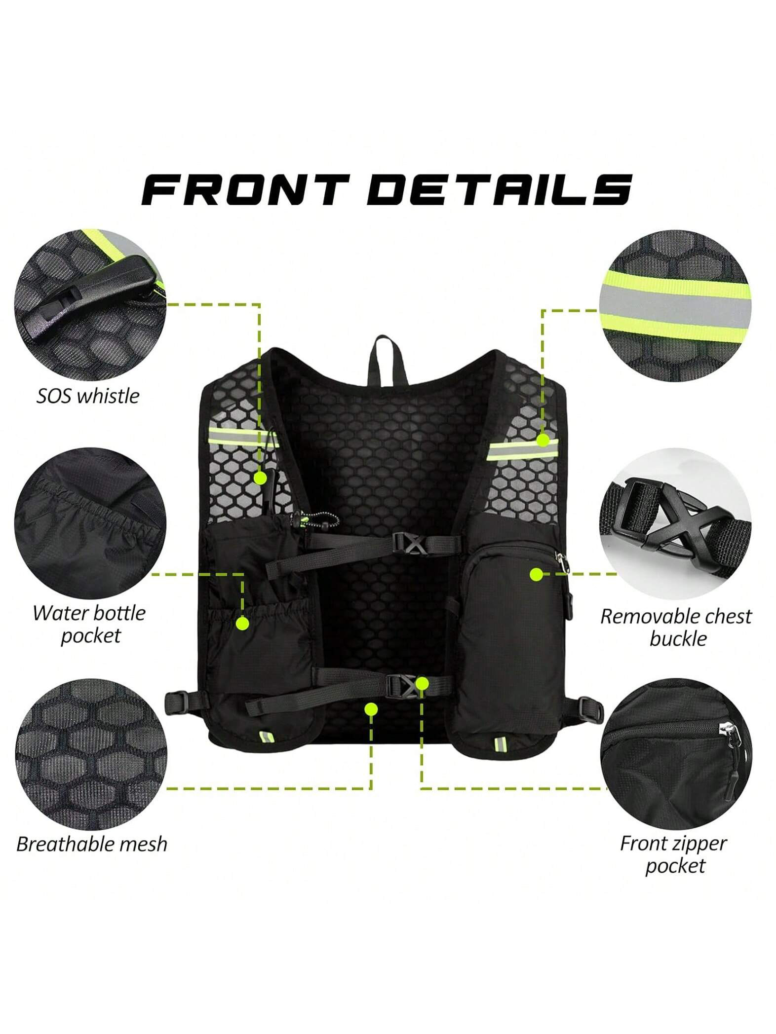 เสื้อกั๊กวิ่งพร้อมกระเป๋าใส่น้ - Trail Running Vest บทวิจารณ์และราคา