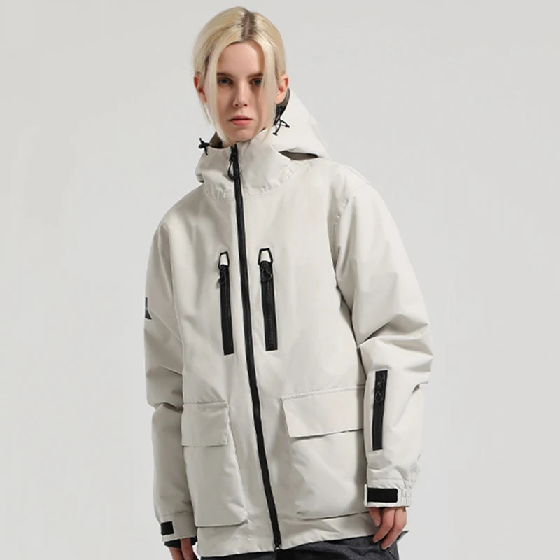 เสื้อผ้าฤดูหนาวให้ความอบอุ่นหน - Outdoor Sport Waterproof Jacket บทวิจารณ์และราคา