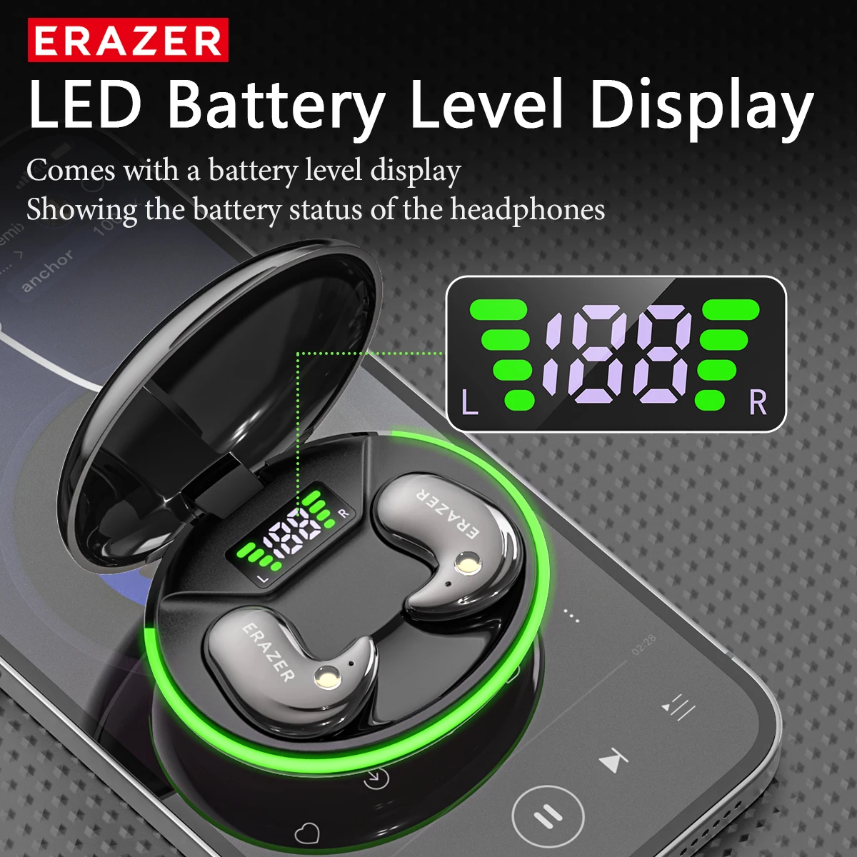 หูฟังบลูทูธแบบอินเอียร์ EARZER - Outdoor Sport Activity บทวิจารณ์และราคา
