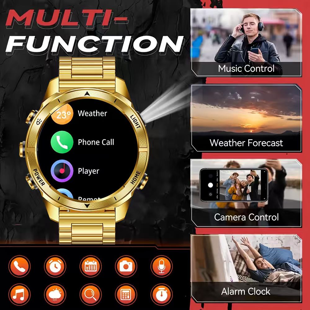 นาฬิกาสมาร์ทวอทช์กีฬากลางแจ้งร - Outdoor Sport Smart Watch บทวิจารณ์และราคา