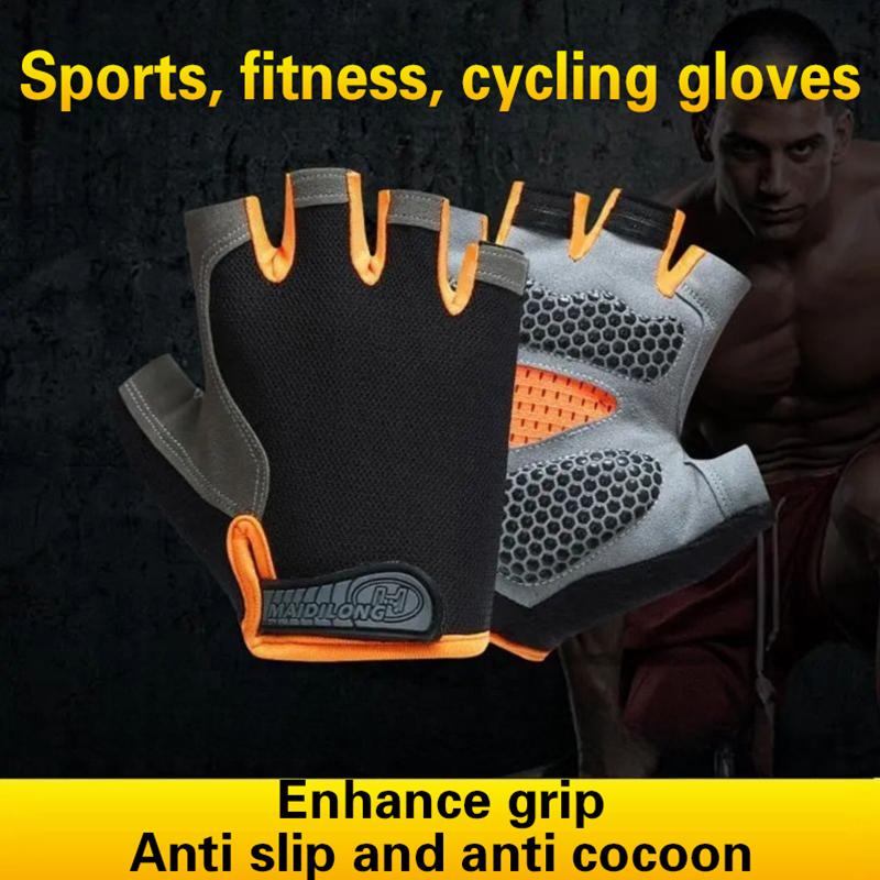 ถุงมือปั่นจักรยานแบบครึ่งนิ้วส - Outdoor Sport Gloves บทวิจารณ์และราคา