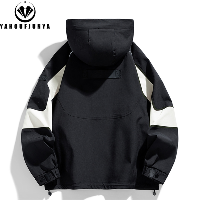 เสื้อแจ็คเก็ตผู้ชายแบบมีฮู้ดสำ - Outdoor Sport Windbreaker บทวิจารณ์และราคา