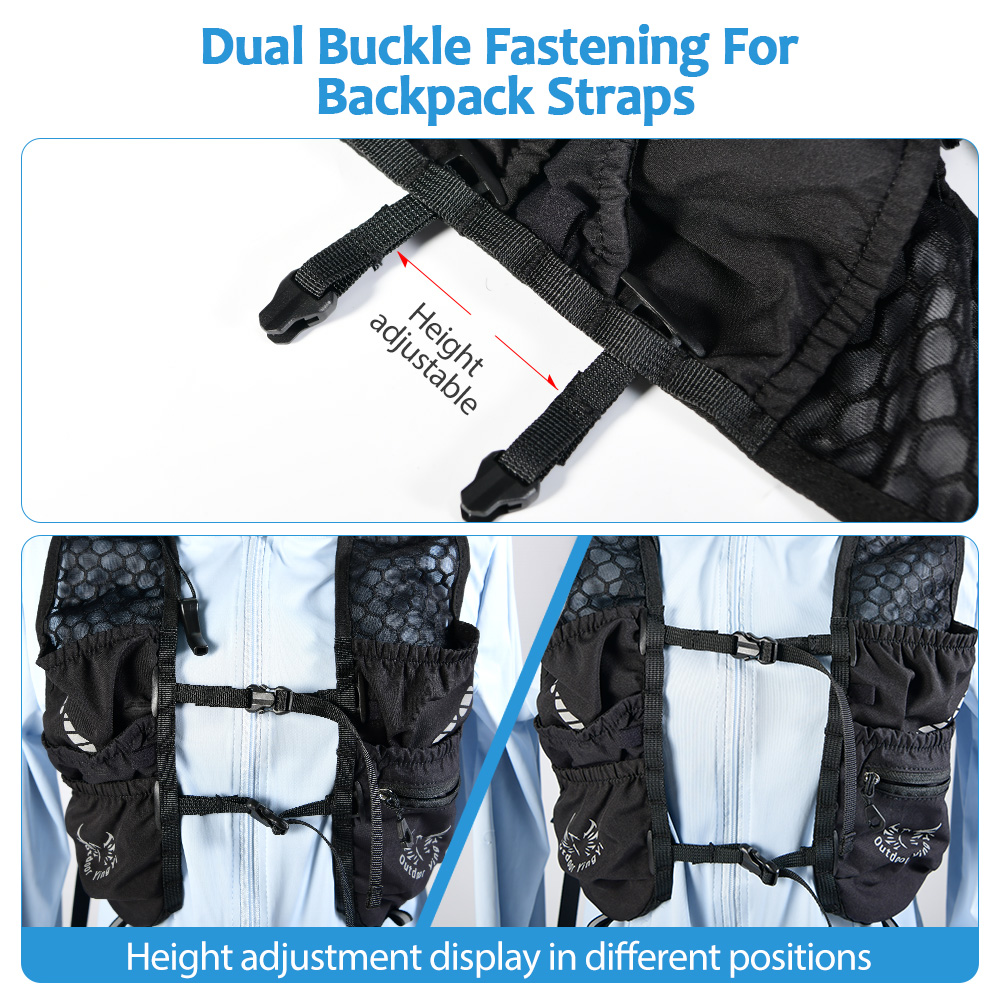 เสื้อกั๊กวิ่งเทรลแบบมีกระเป๋าเ - Trail Running Vest บทวิจารณ์และราคา