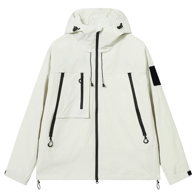 เสื้อแจ็คเก็ตเดินป่าสำหรับผู้ช - Outdoor Sport Waterproof Jacket บทวิจารณ์และราคา