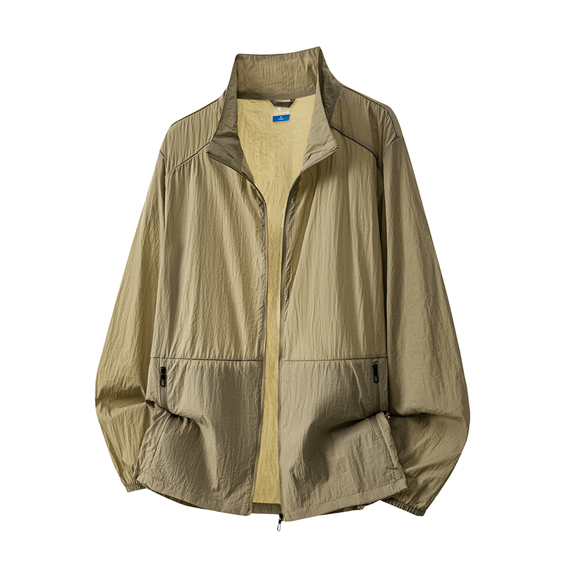 เสื้อแจ็คเก็ตกันแดดสำหรับผู้ชา - Outdoor Sport Windbreaker บทวิจารณ์และราคา
