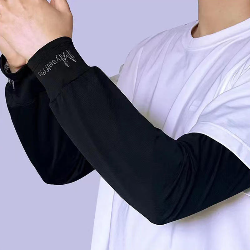 1 คู่ ปลอกแขนกันแดดผ้าไหมน้ำแข - Outdoor Sport Gloves บทวิจารณ์และราคา