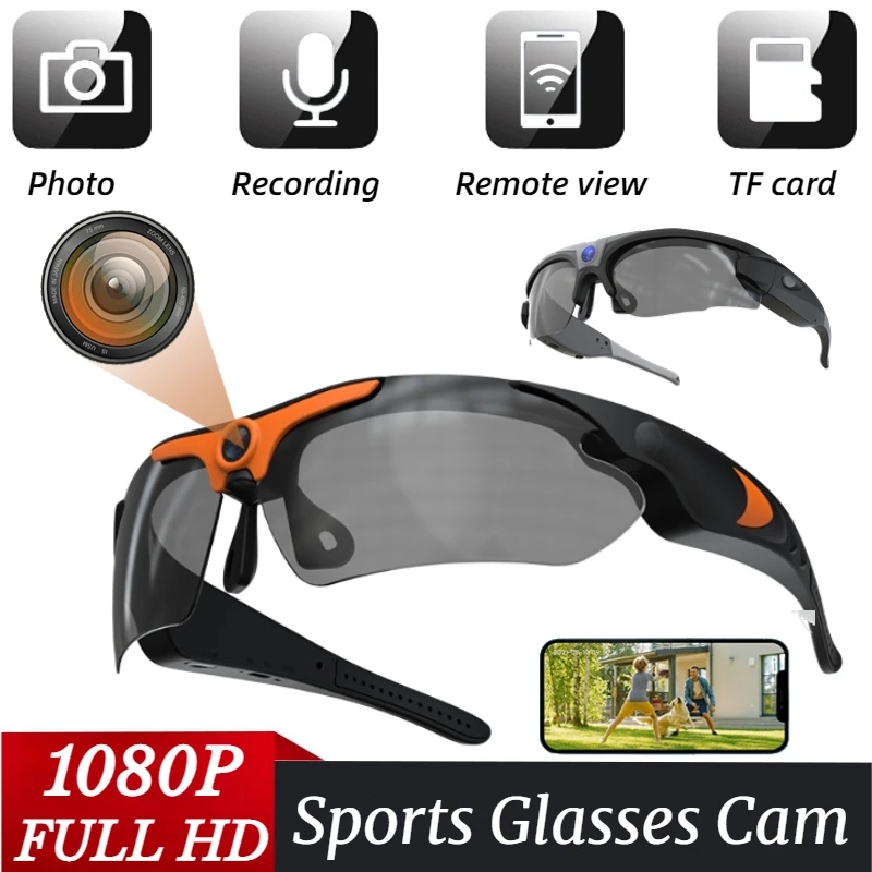 กล้อง HD 1080P สวมใส่ได้เลนส์โ - Outdoor Sport Glasses บทวิจารณ์และราคา