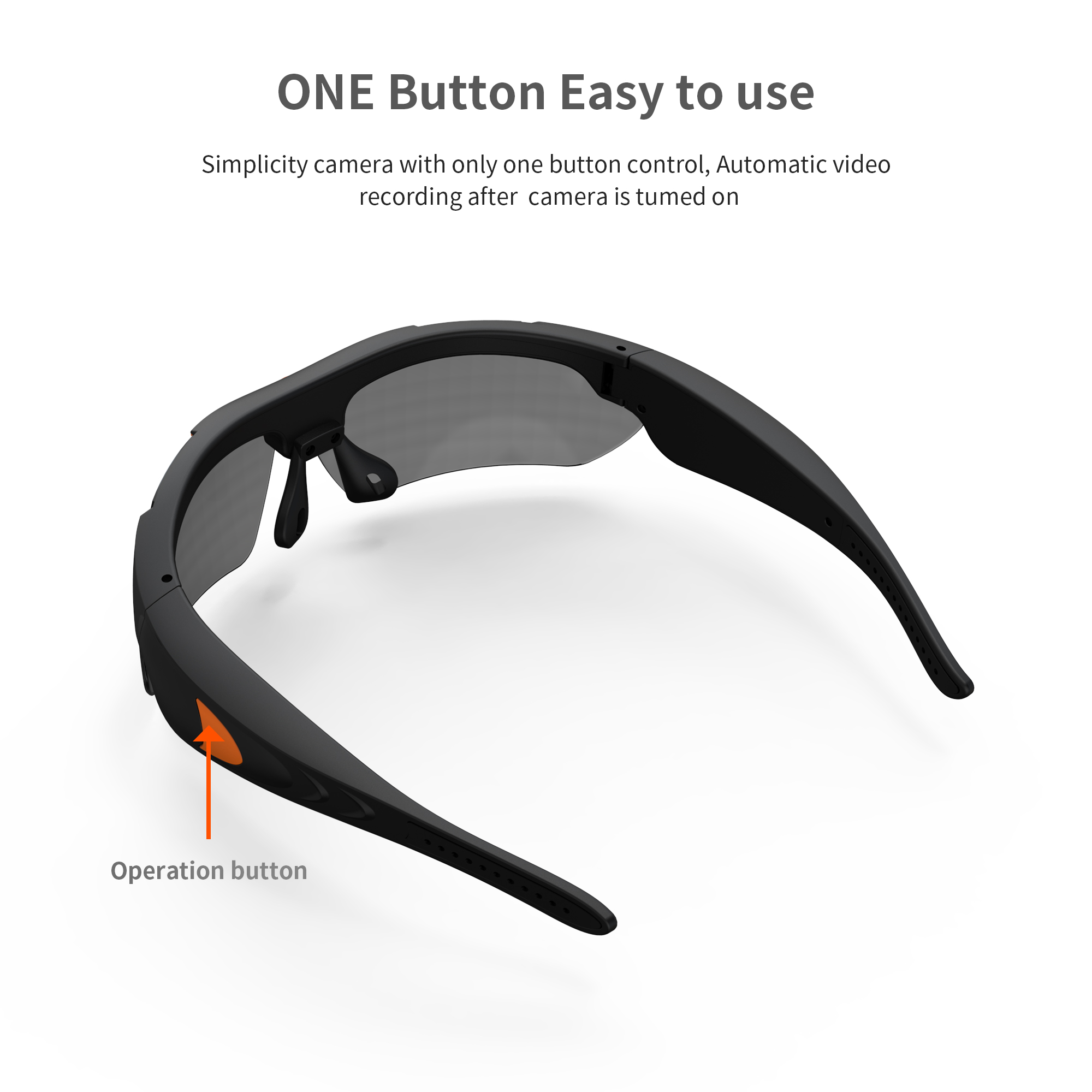กล้อง HD 1080P สวมใส่ได้เลนส์โ - Outdoor Sport Glasses บทวิจารณ์และราคา