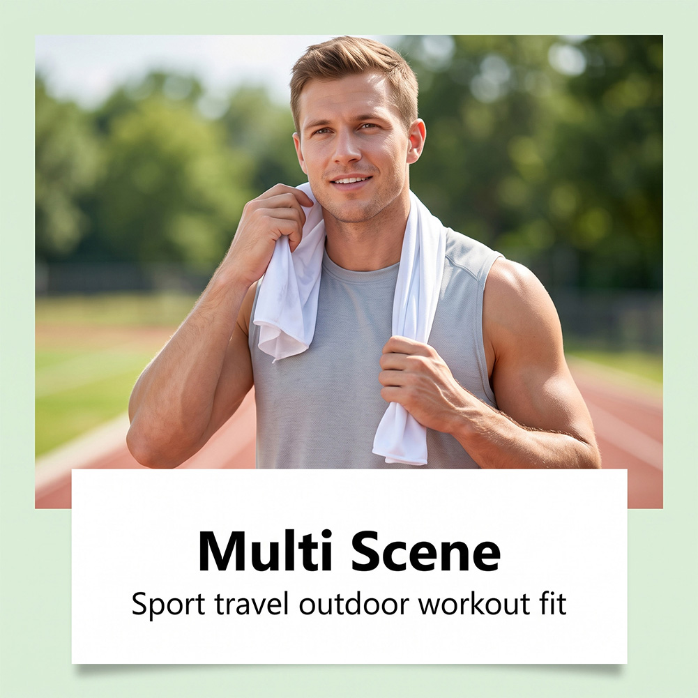 ผ้าขนหนูเย็นแห้งเร็วสำหรับกีฬา - Outdoor Sport Activity บทวิจารณ์และราคา