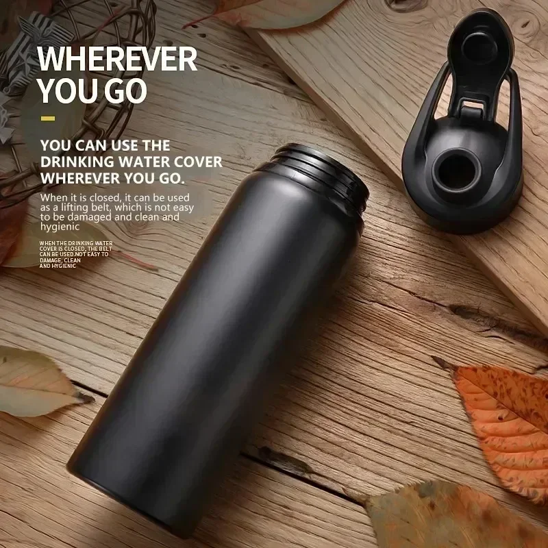 1-3PCS สแตนเลสแบบพกพากีฬาขวดน้ - Outdoor Sports Activities บทวิจารณ์และราคา