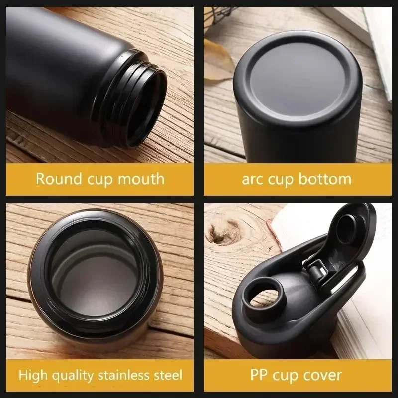 1-3PCS สแตนเลสแบบพกพากีฬาขวดน้ - Outdoor Sports Activities บทวิจารณ์และราคา