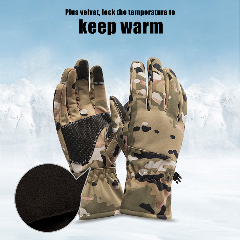 WRELS ผู้ชายผู้หญิงฤดูหนาวกลาง - Outdoor Sport Gloves บทวิจารณ์และราคา